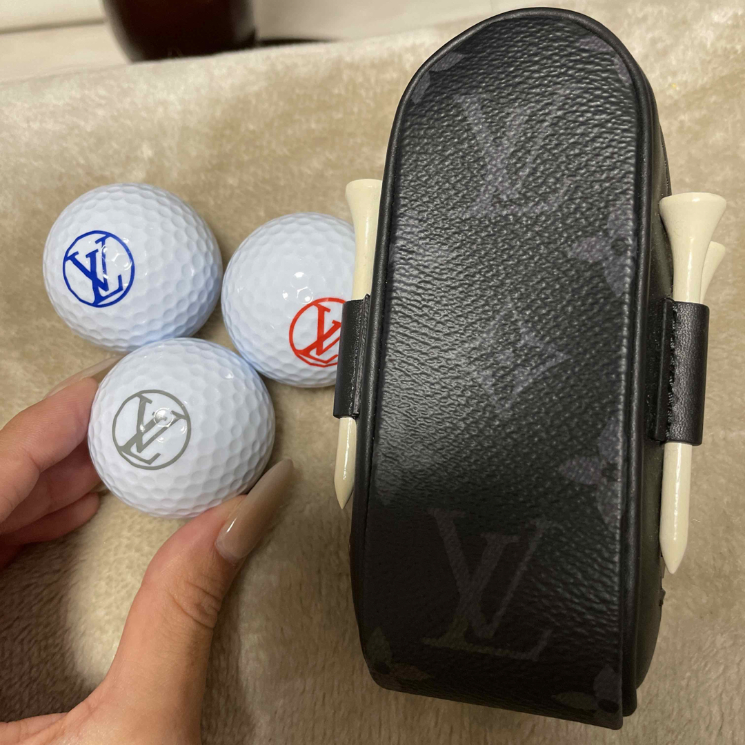 LOUIS VUITTON ゴルフボール ケース | フリマアプリ ラクマ