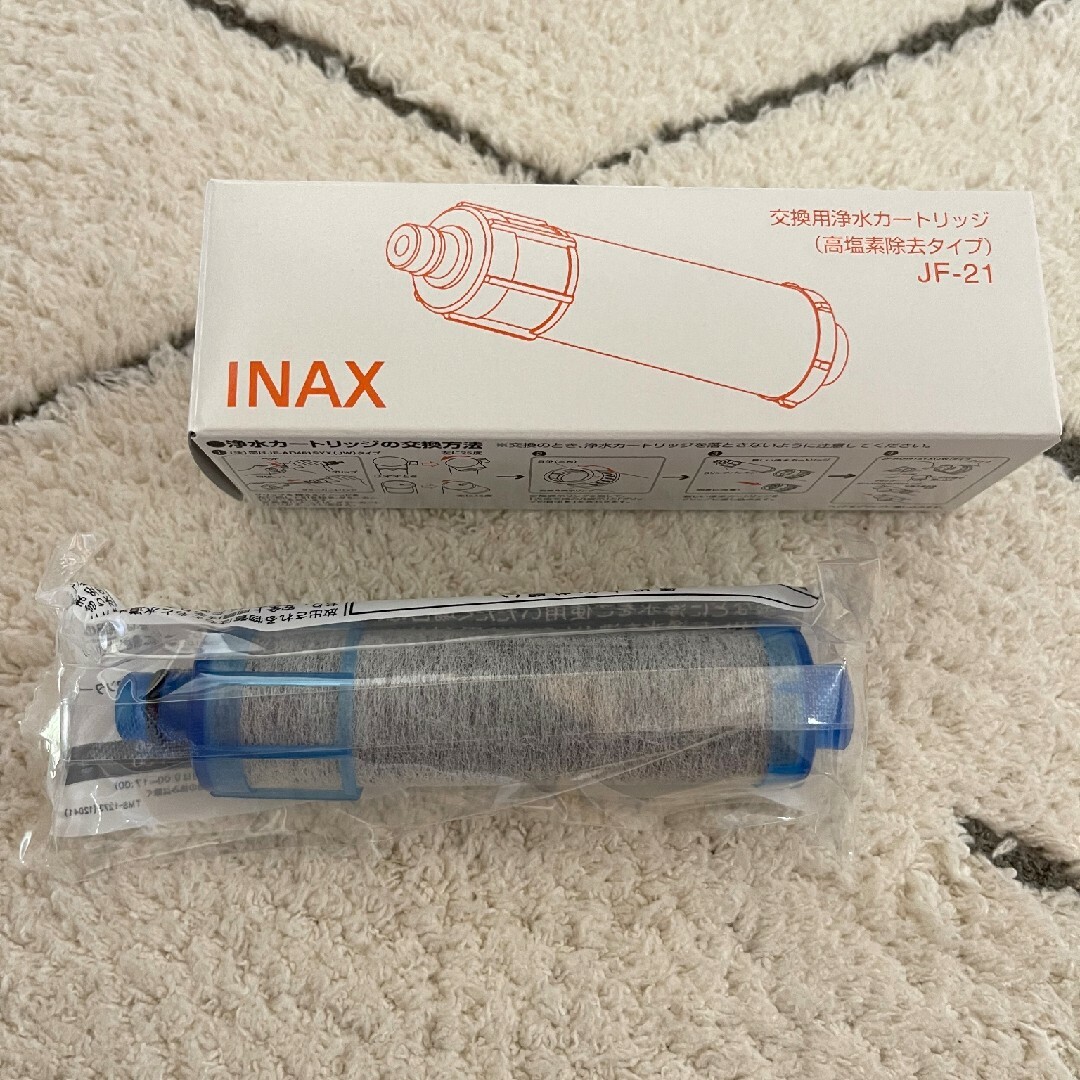 LIXIL リクシル INAX 交換用 浄水カートリッジ JF-21 3本の通販 by