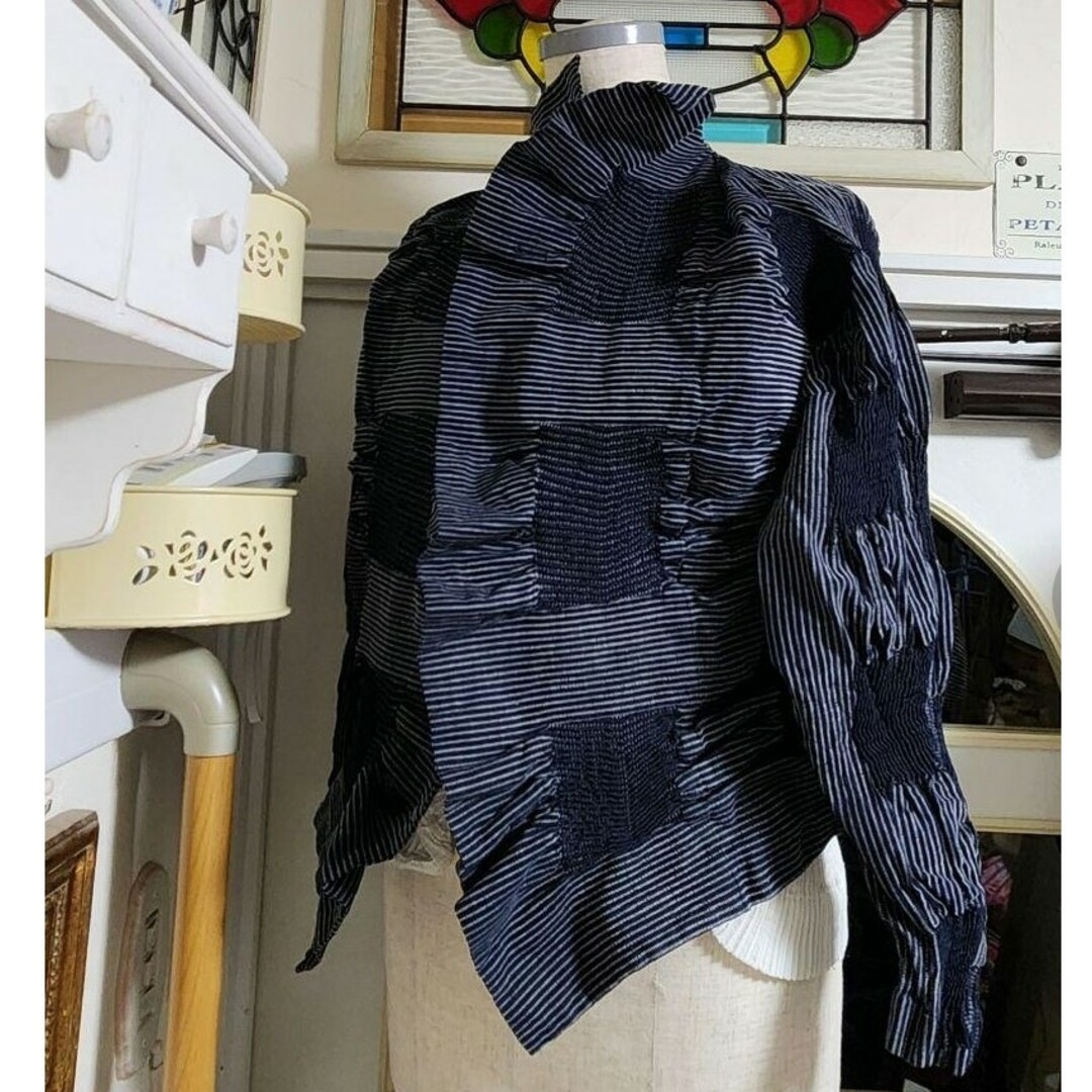 美品 ISSEY MIYAKE イッセイミヤケ スチーム ジャケット 羽織り