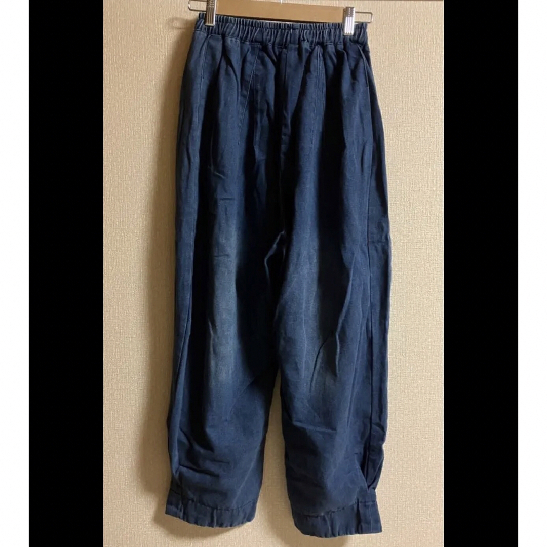 サルエルパンツ ワイドデニム 3XL ジーンズ 体型カバー ブルー サルエルパンツ ワイドデニム 3XL ジーンズ 体型カバー ブルー