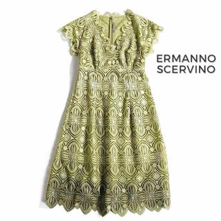 美品 ermanno scervino ワンピースドレス