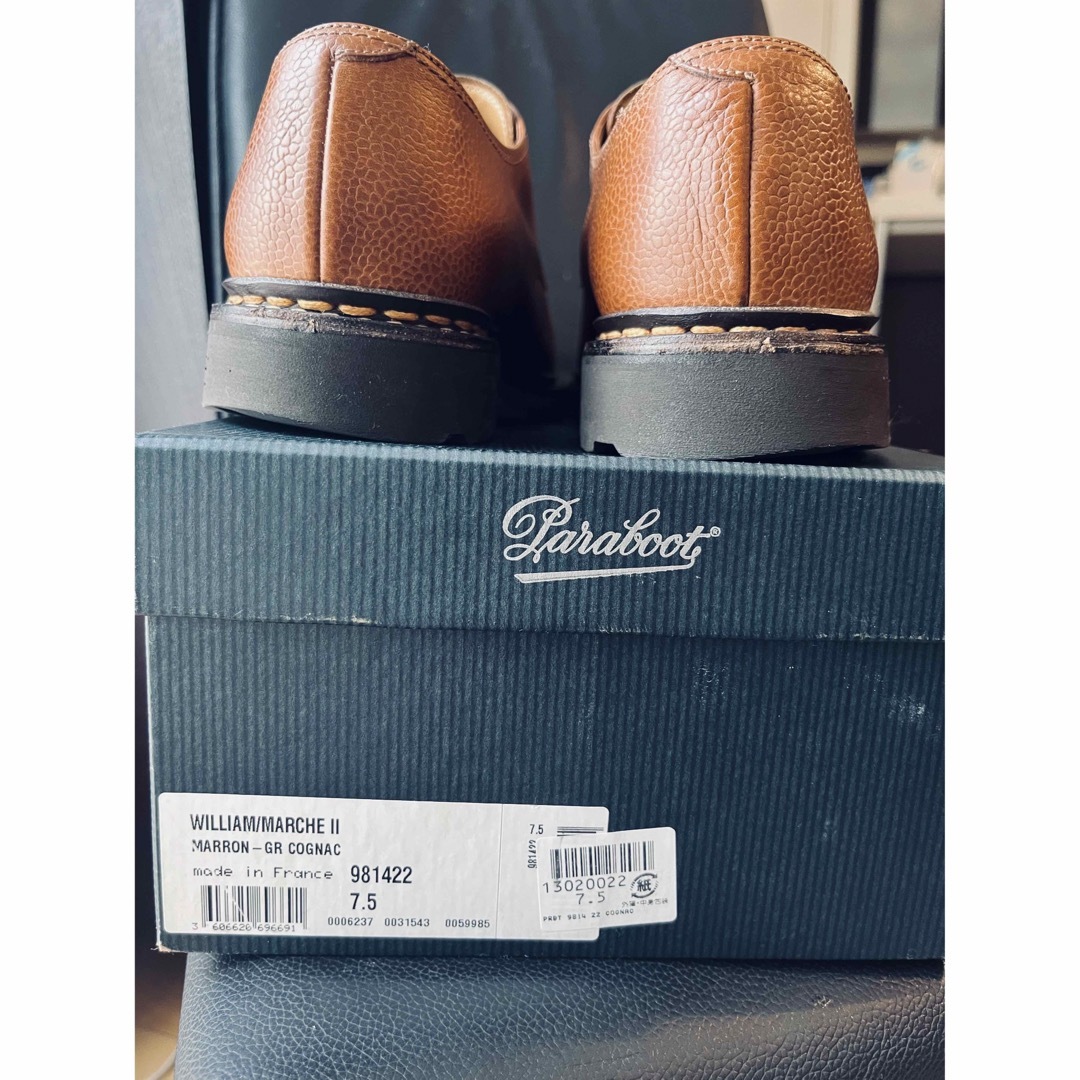 Paraboot   パラブーツ ウイリアム コニャック サイズ 7.5 写真の