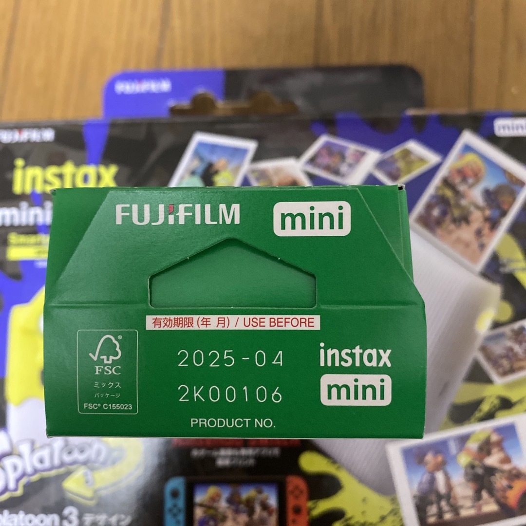 INSTAX mini Link 2 スプラトゥーン3デザイン チェキプリンター