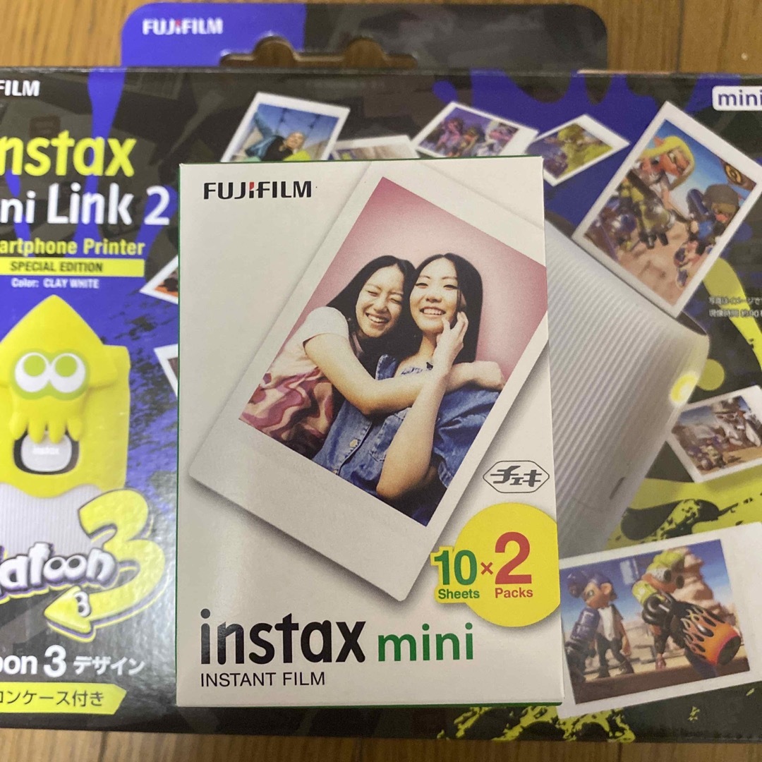 INSTAX mini Link 2 スプラトゥーン3デザイン チェキプリンター