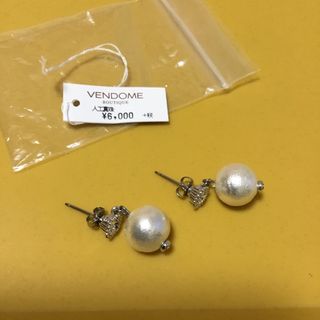 超美品！VENDOME BOUTIQUE コットンパール 証明付き！