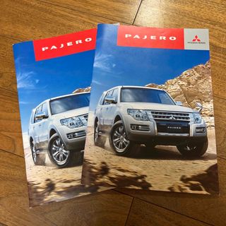 ミツビシ(三菱)のミツビシ パジェロ PAJERO 2015.7 カタログ2冊(カタログ/マニュアル)