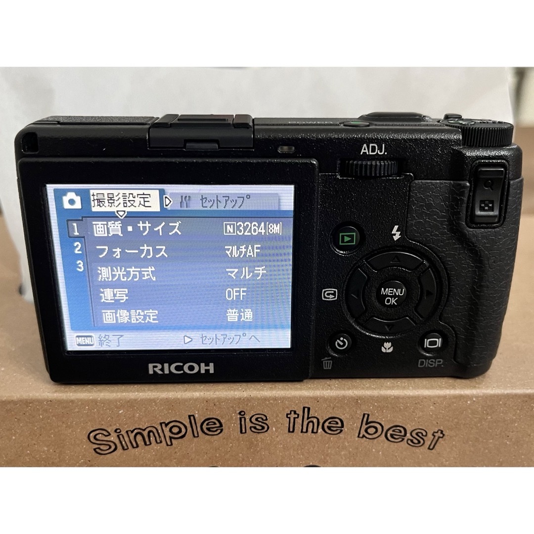 RICOH - RICOH リコー GR DIGITAL 初代 新品 未使用 完動品の RICOH - RICOH リコー GR DIGITAL 初代 新品 未使用 完動品の