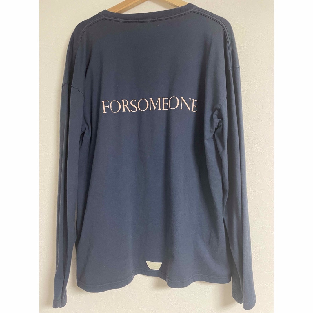 定価約2万円 FORSOMEONE ロンTシャツ 長袖 サイズ50Tシャツ/カットソー(七分/長袖)