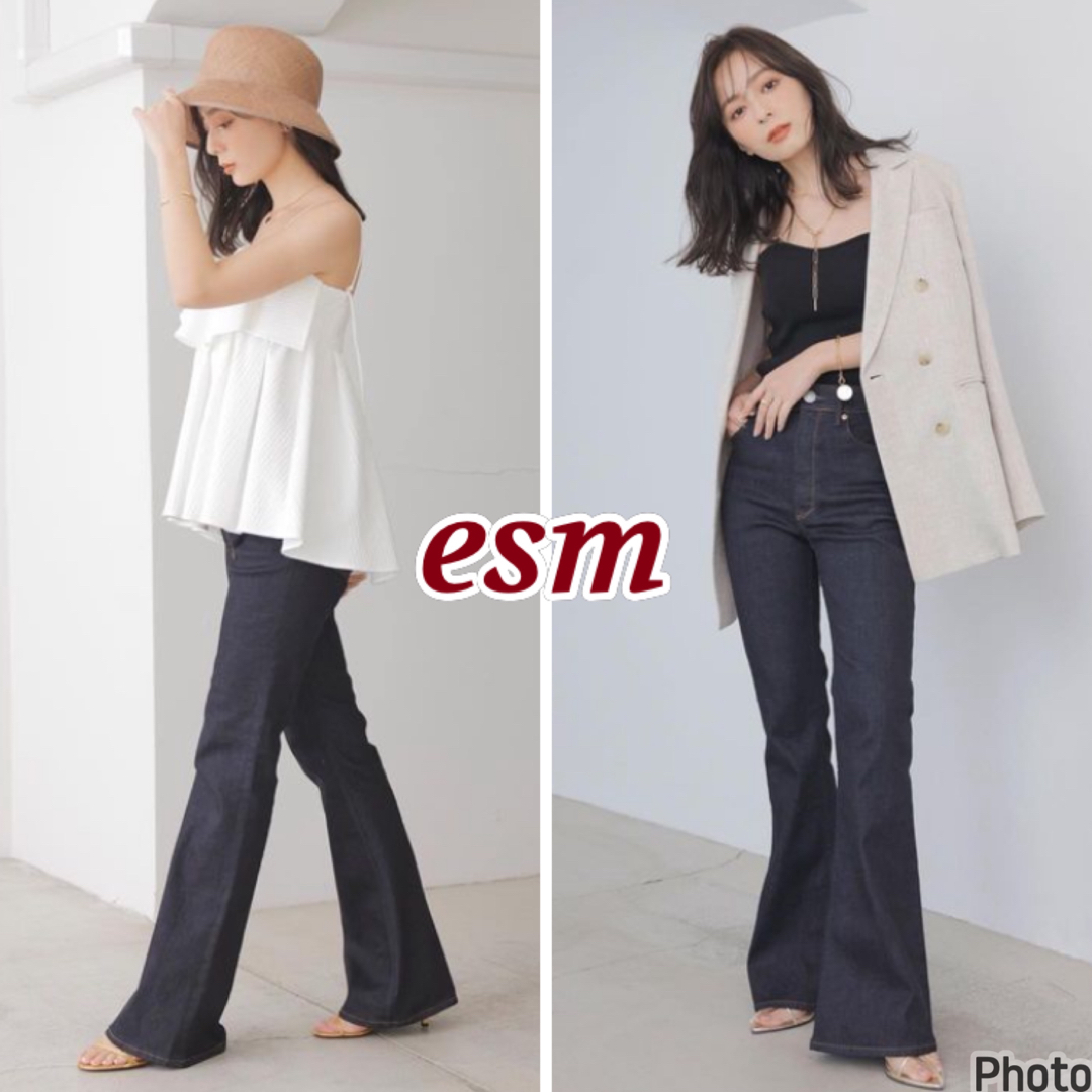 ánuans - 【anuans×YANUK】Boots cut flare denim 24の通販 by esm☆'s