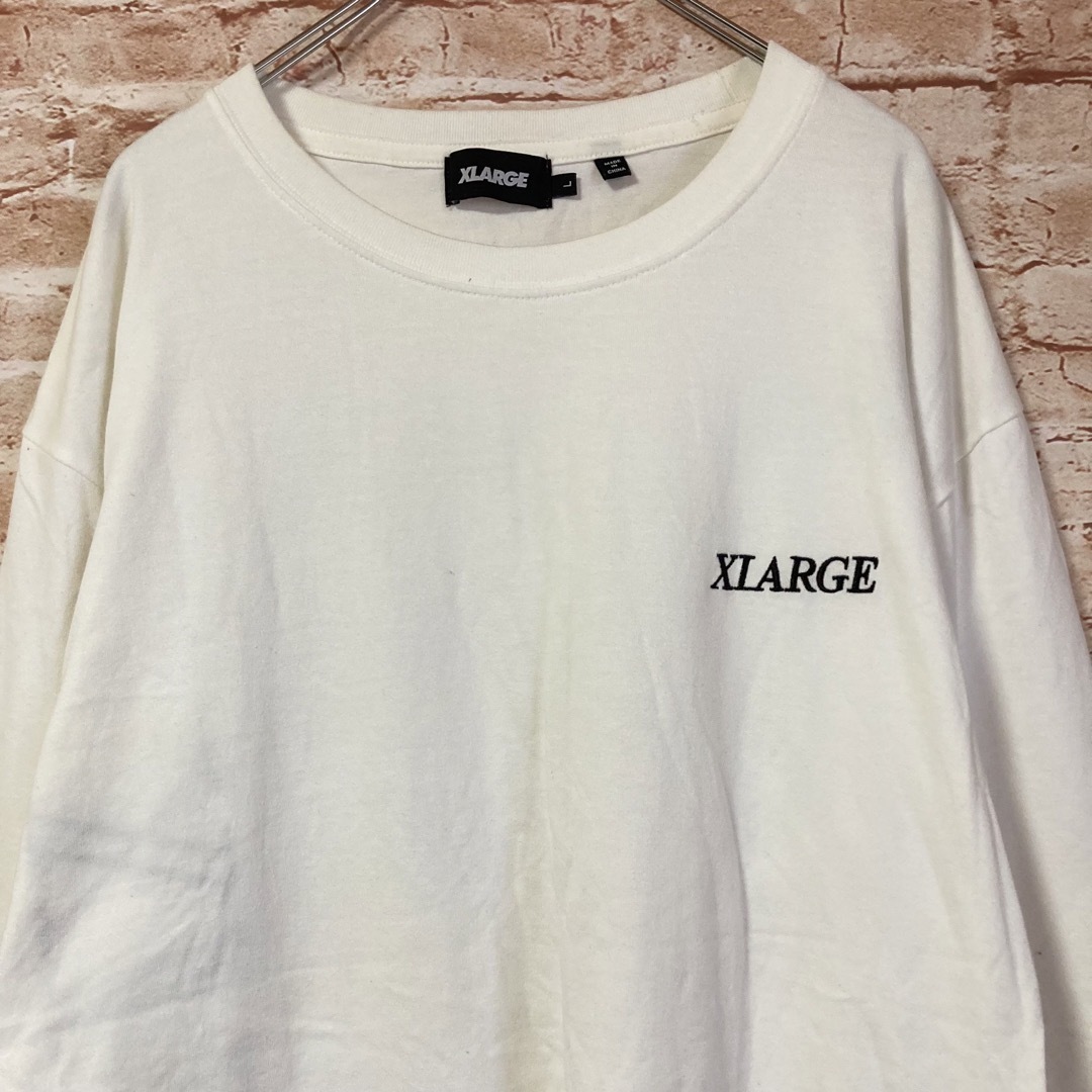 XLARGE(エクストララージ)のエクストララージ X-LARGE Tシャツ カットソー 長袖 ロゴ カジュアル メンズのトップス(Tシャツ/カットソー(七分/長袖))の商品写真