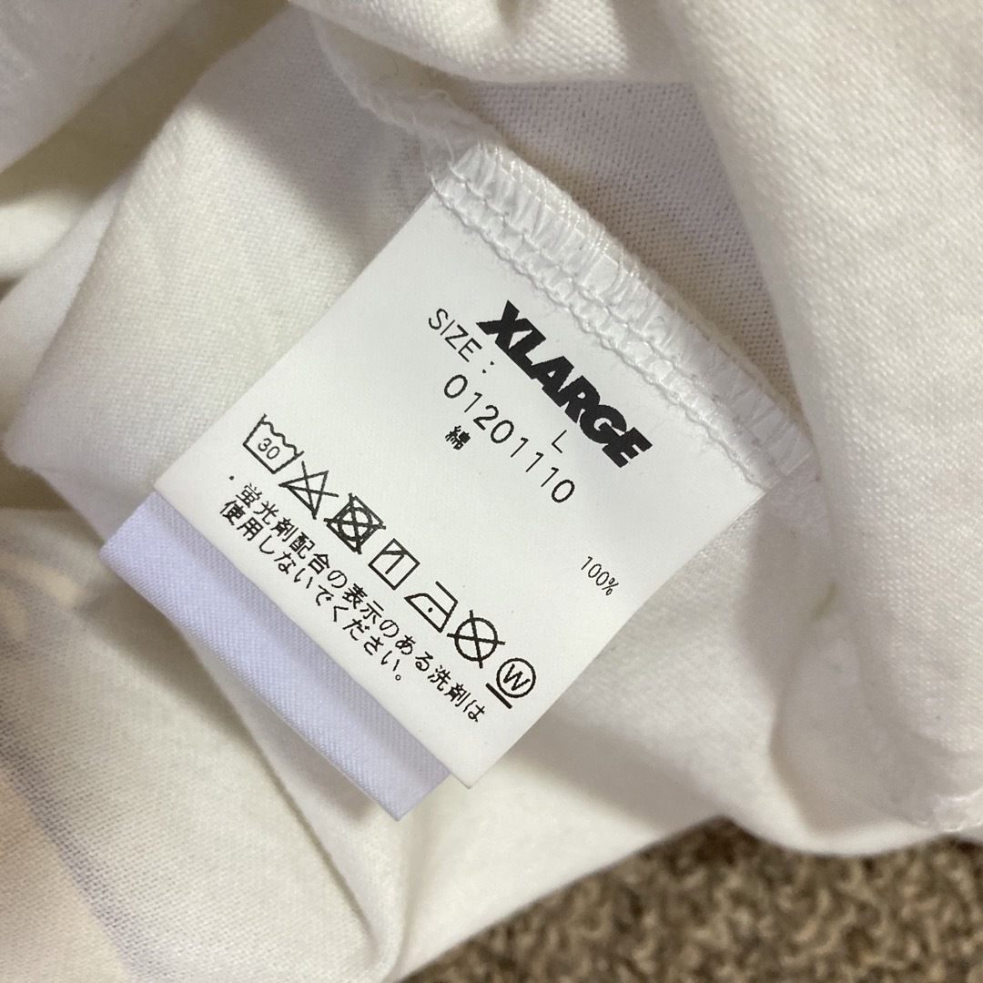 XLARGE(エクストララージ)のエクストララージ X-LARGE Tシャツ カットソー 長袖 ロゴ カジュアル メンズのトップス(Tシャツ/カットソー(七分/長袖))の商品写真