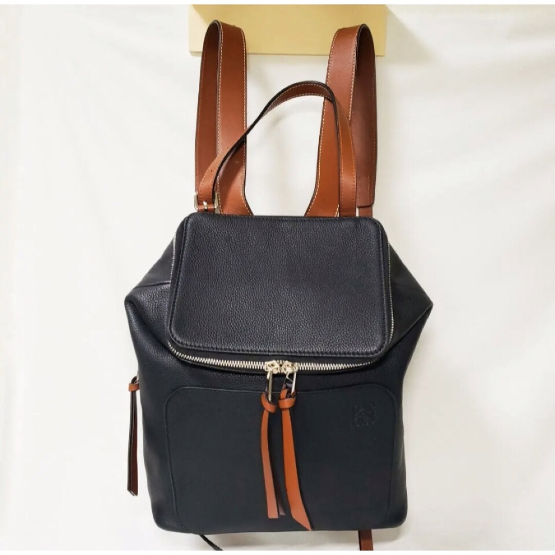 LOEWE(ロエベ)の【美品】LOEWE　ゴヤ　レザー　バックパック　リュックサック レディースのバッグ(リュック/バックパック)の商品写真