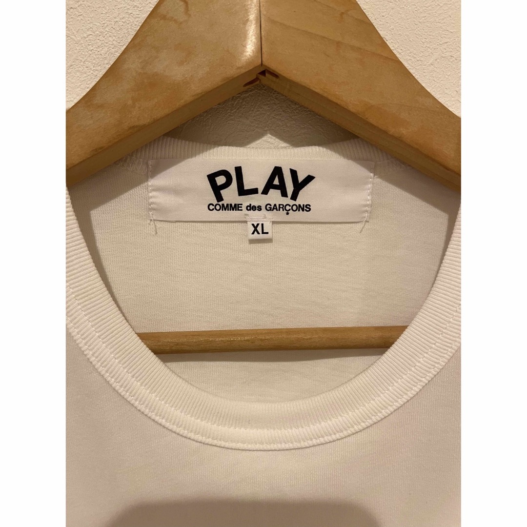 NIKE PLAY ナイキ プレイ コムデギャルソンTシャツ白XL