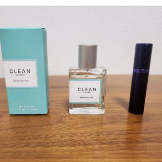 クリーン(CLEAN)の香水 新品同様 クリーン クラシック ウォームコットン 30ml アトマイザー付(ユニセックス)