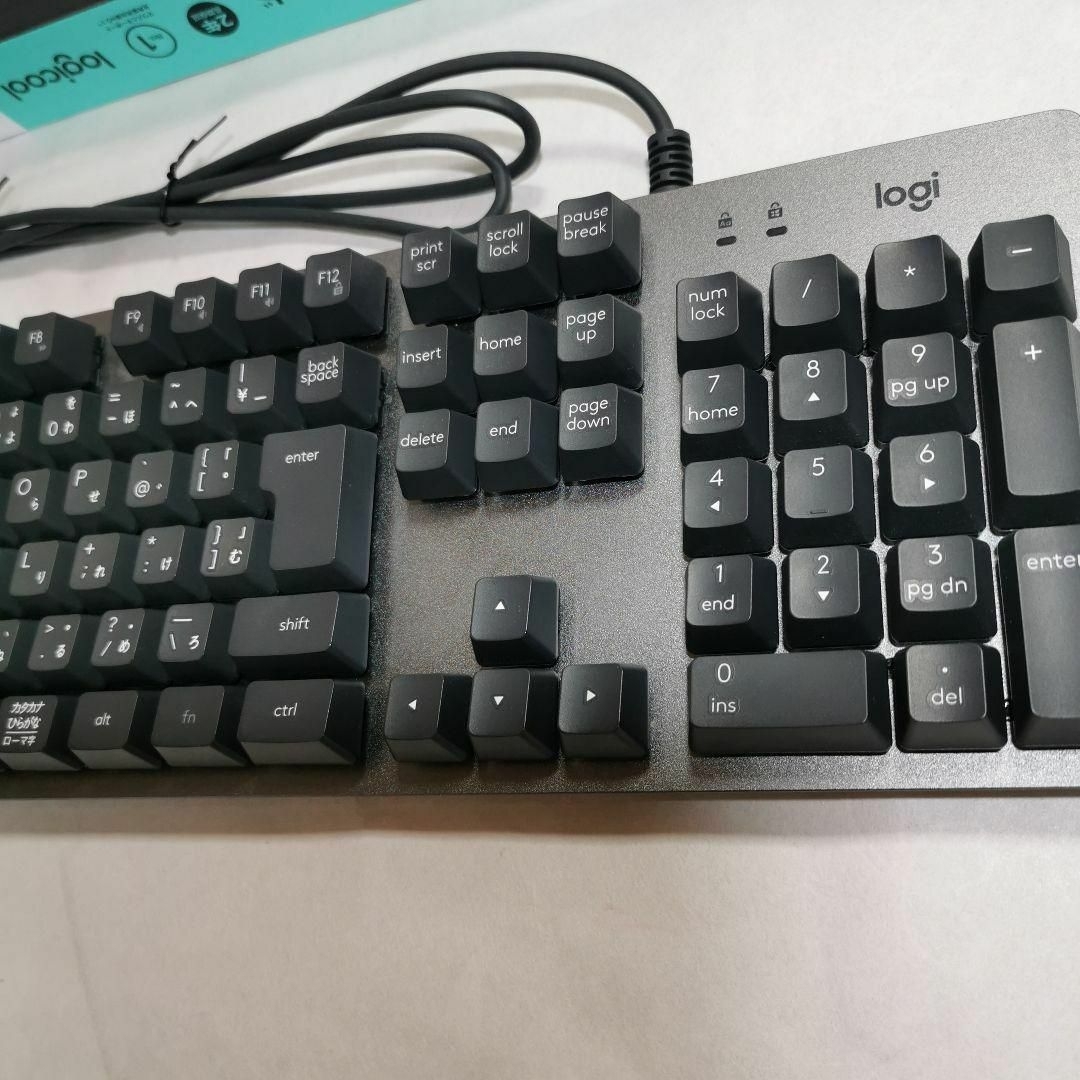 Logicool K840 ロジクール 有線 メカニカルキーボード