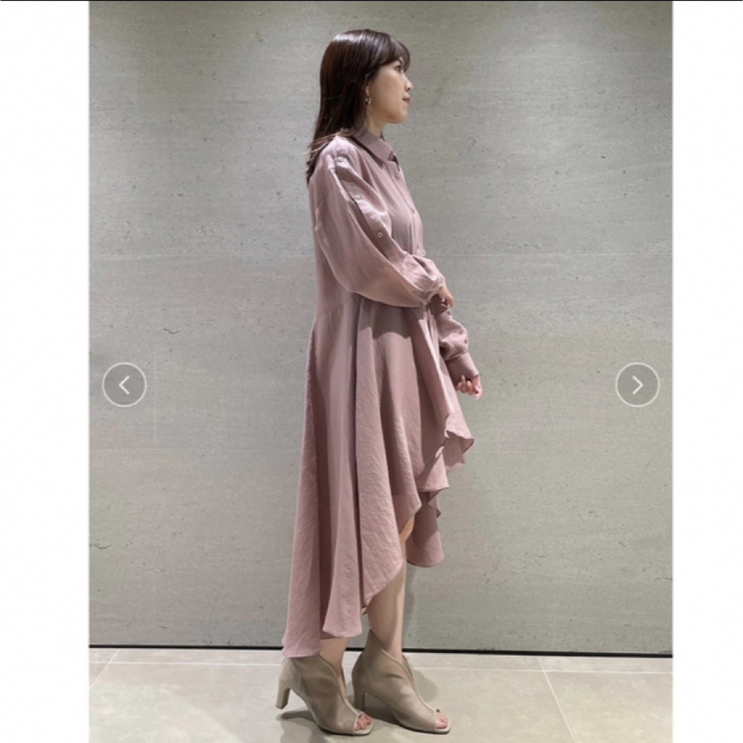 SNIDEL - SNIDELスナイデル2023SS2ndフィッシュテールシャツワンピース SNIDEL - SNIDELスナイデル2023SS2ndフィッシュテールシャツワンピース