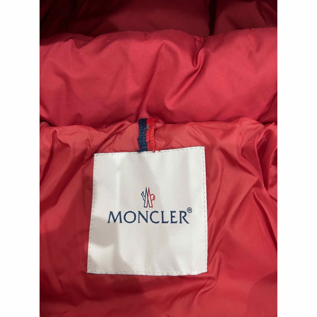 モンクレール 3A ダウンジャケット ダウン 98 赤 レッド MONCLER