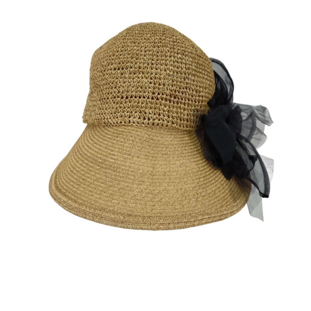 CA4LA(カシラ) チュールリボン付きハット レディース 帽子 麦わら | フリマアプリ ラクマ