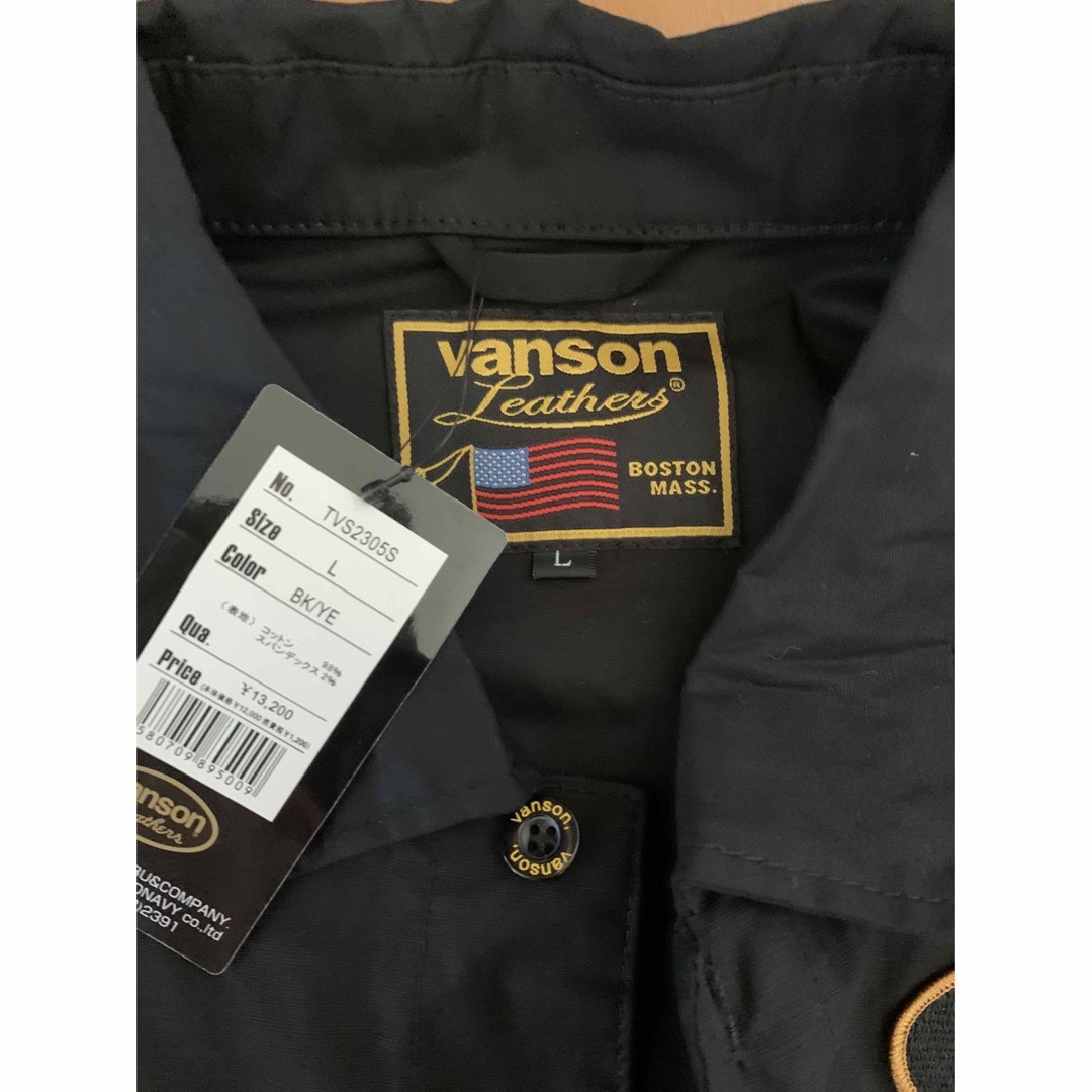 VANSON(バンソン)のバンソン VANSON 新品未使用 定価￥13200 メンズのトップス(Tシャツ/カットソー(半袖/袖なし))の商品写真