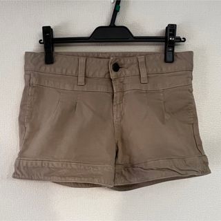 【美品】Kari Ang.ベェージュ ショートパンツ