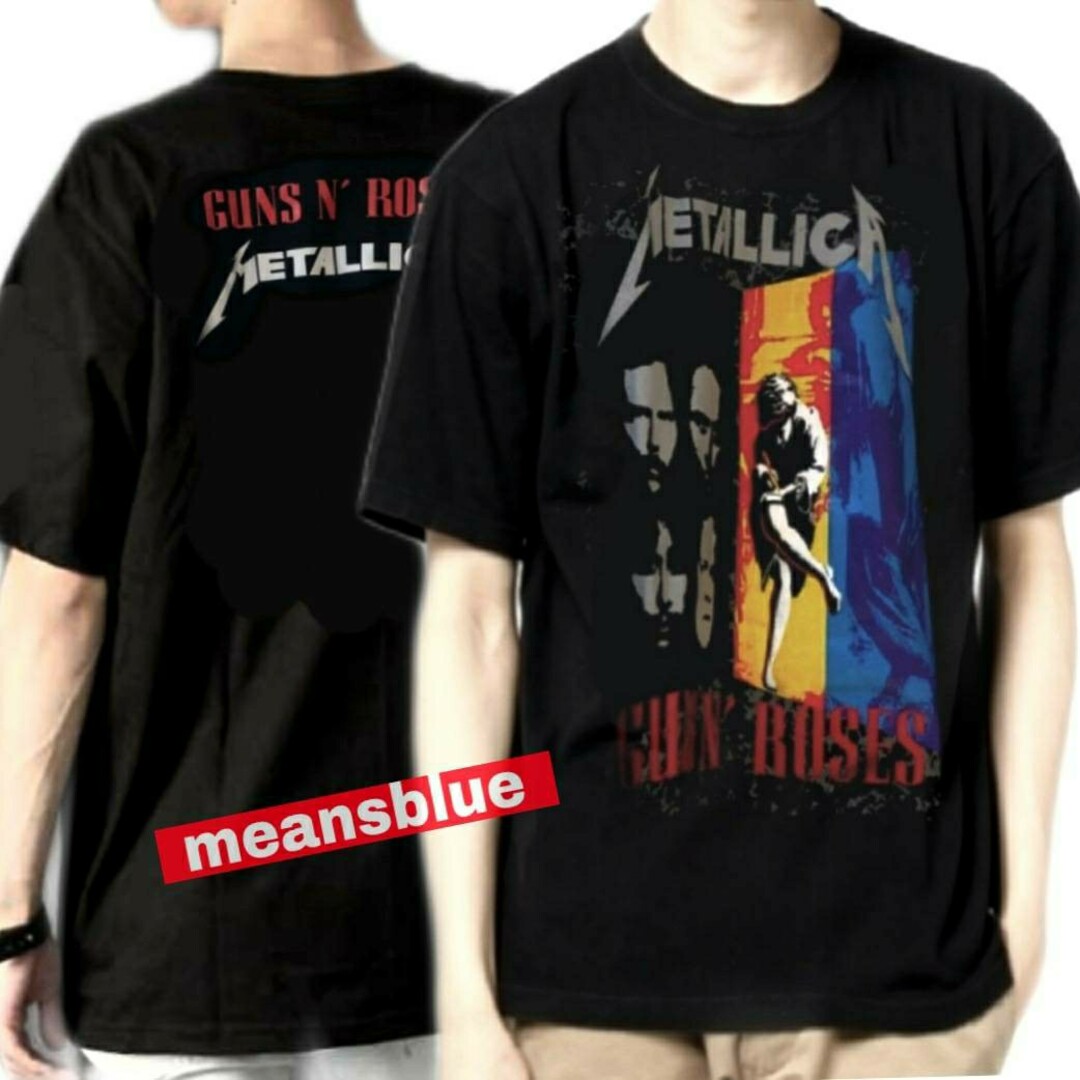 ONE OK ROCK(ワンオクロック)のXXL◇半袖/ METALLICA×GunsN'Roses メンズのトップス(Tシャツ/カットソー(半袖/袖なし))の商品写真