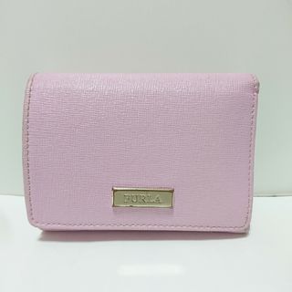 フルラ(Furla)のフルラ　折り財布　財布　ピンク　レザー　コンパクト　小銭入れ　カード収納(財布)