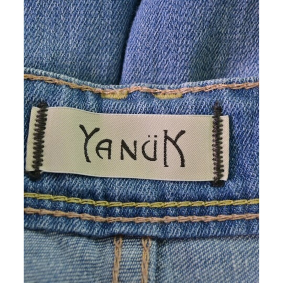 YANUK ヤヌーク デニムパンツ 23(XS位) 青系(デニム) 2