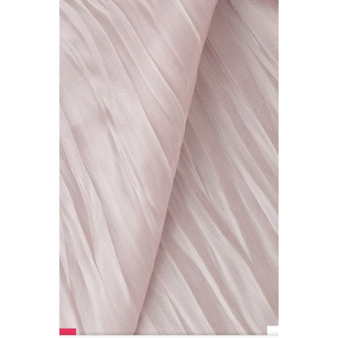 JOURNAL STANDARD relume(ジャーナルスタンダードレリューム)のレニューム　シャイニーサテン ワッシャープリーツスカート　ピンク　フリー レディースのスカート(ロングスカート)の商品写真