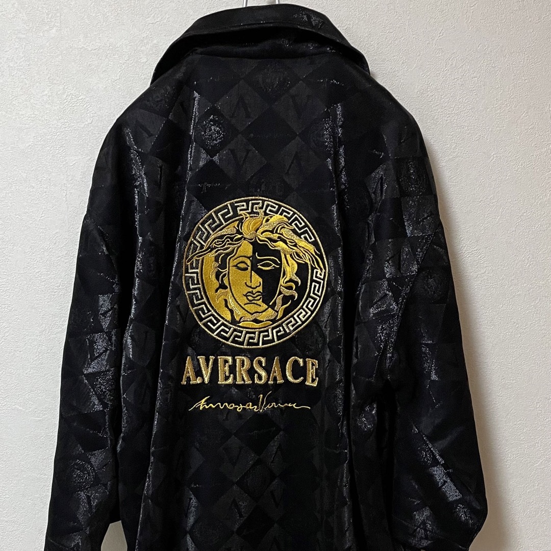 90s A.VERSACE ヴェルサーチ ナイロンジャケット ジャンパー www