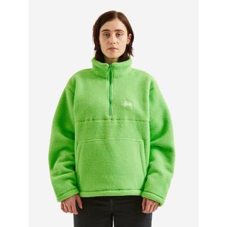 STUSSY - STUSSY HALF ZIP MOCK NECK ハーフジップ 22AWの通販 by ヨシ ...