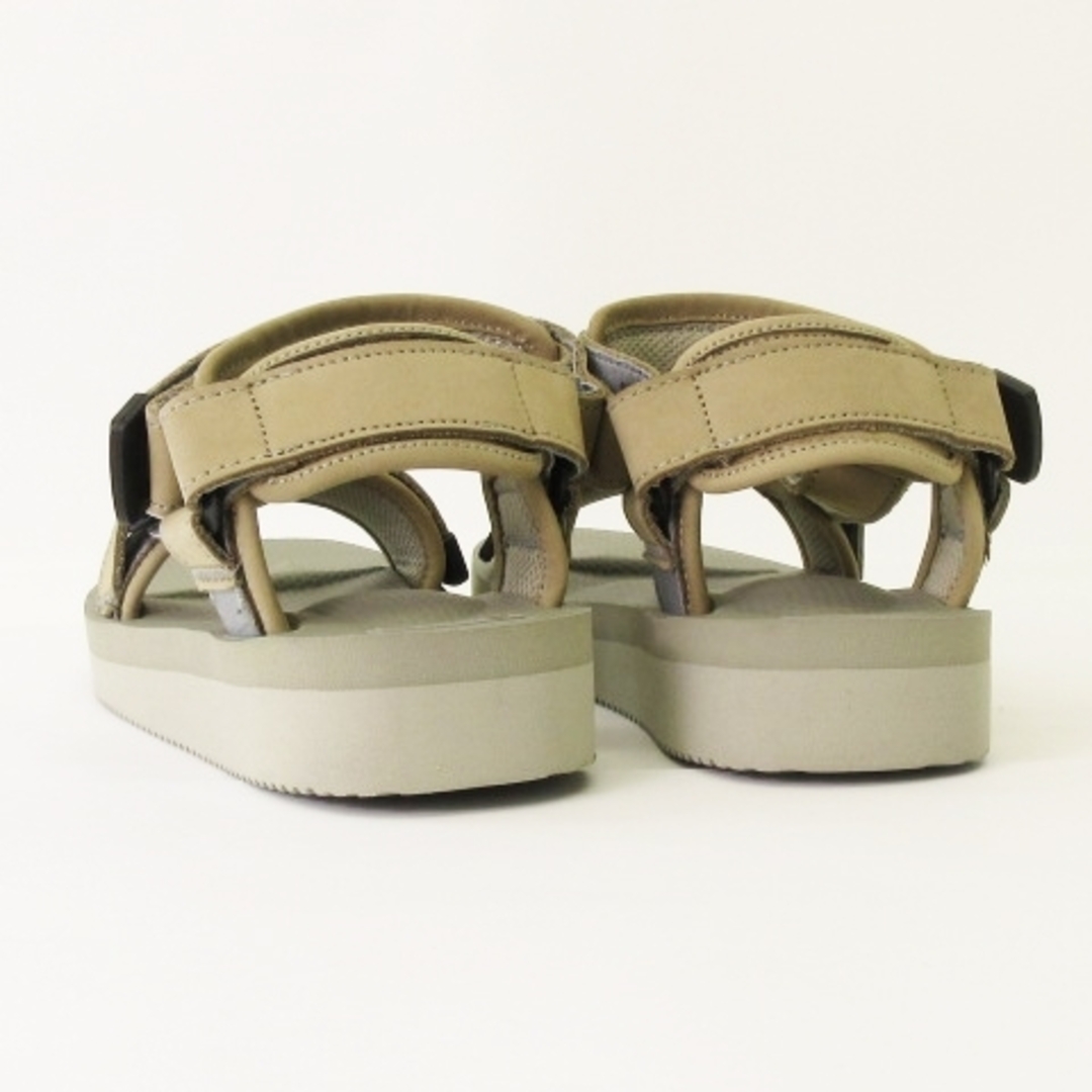 suicoke(スイコック)のスイコック DEPA-V2NU ヌバック ベルクロ サンダル グレー トープ 7 メンズの靴/シューズ(サンダル)の商品写真