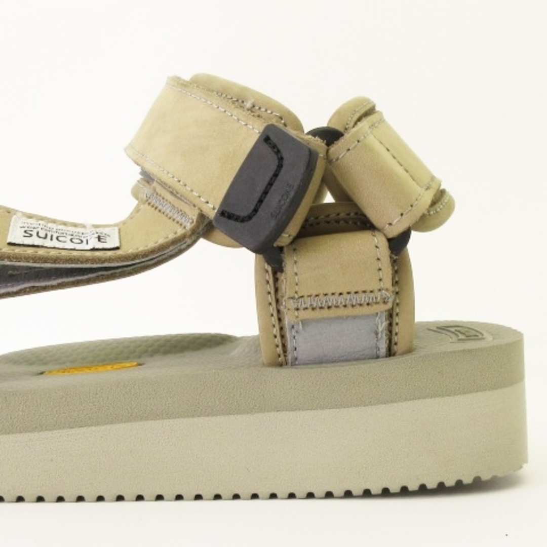 suicoke(スイコック)のスイコック DEPA-V2NU ヌバック ベルクロ サンダル グレー トープ 7 メンズの靴/シューズ(サンダル)の商品写真