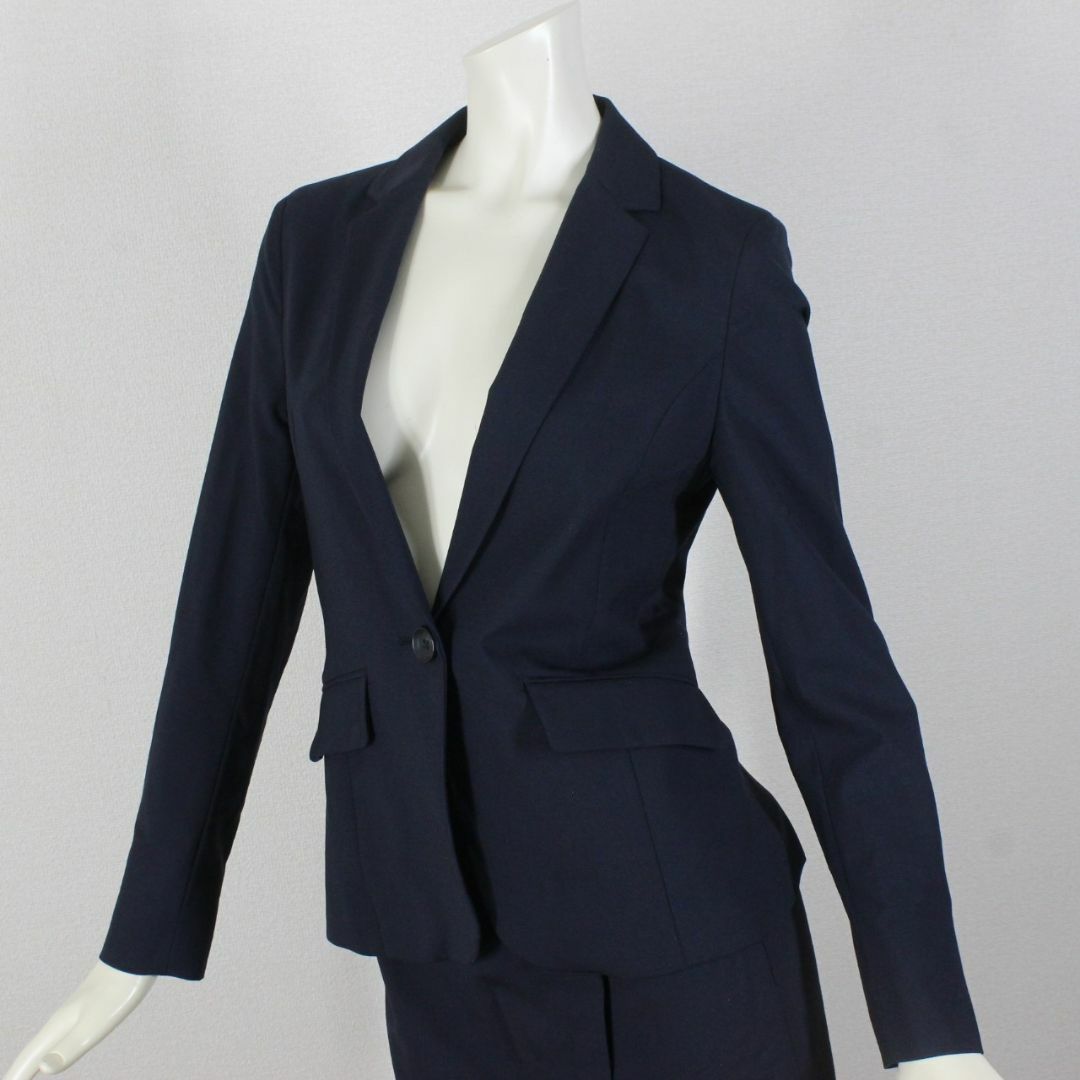 ユナイテッドアローズ 36 紺パンツスーツ - スーツ・フォーマル・ドレス