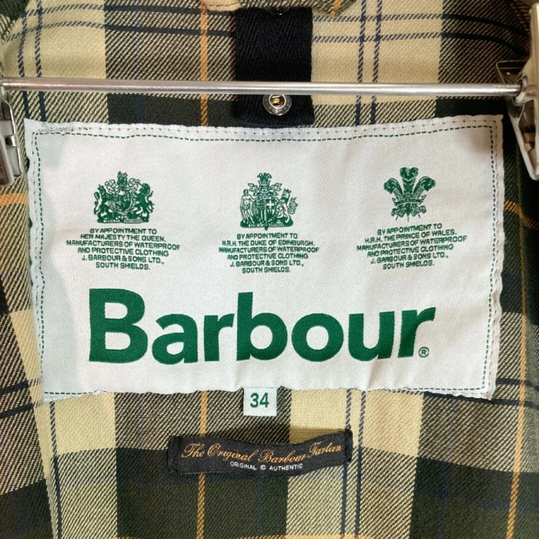 Barbour(バーブァー)の★バブアー BEDALE  ビデイルジャケット カーキ size34 メンズのジャケット/アウター(ナイロンジャケット)の商品写真