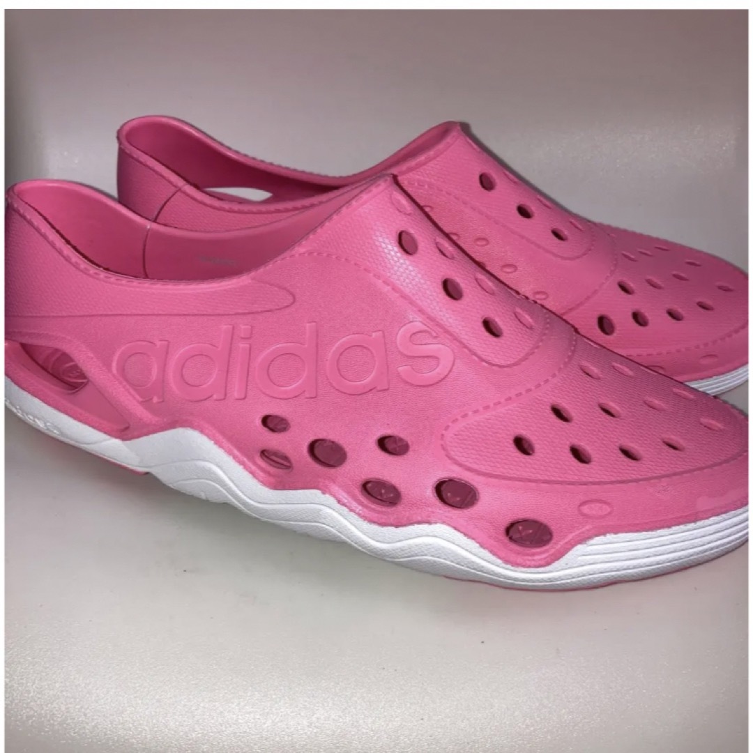 adidas(アディダス)の★adidas★アディダス ピンク サンダル シューズ 靴 クロッグ サボ 25 レディースの靴/シューズ(サンダル)の商品写真