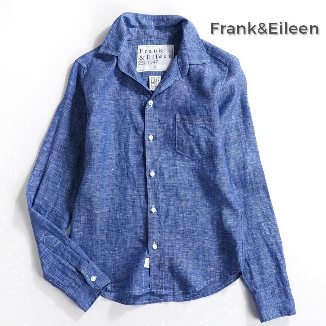 Frank&Eileen(フランクアンドアイリーン)の738*フランクアンドアイリーン Frank&Eileen リネンシャツ レディースのトップス(シャツ/ブラウス(長袖/七分))の商品写真