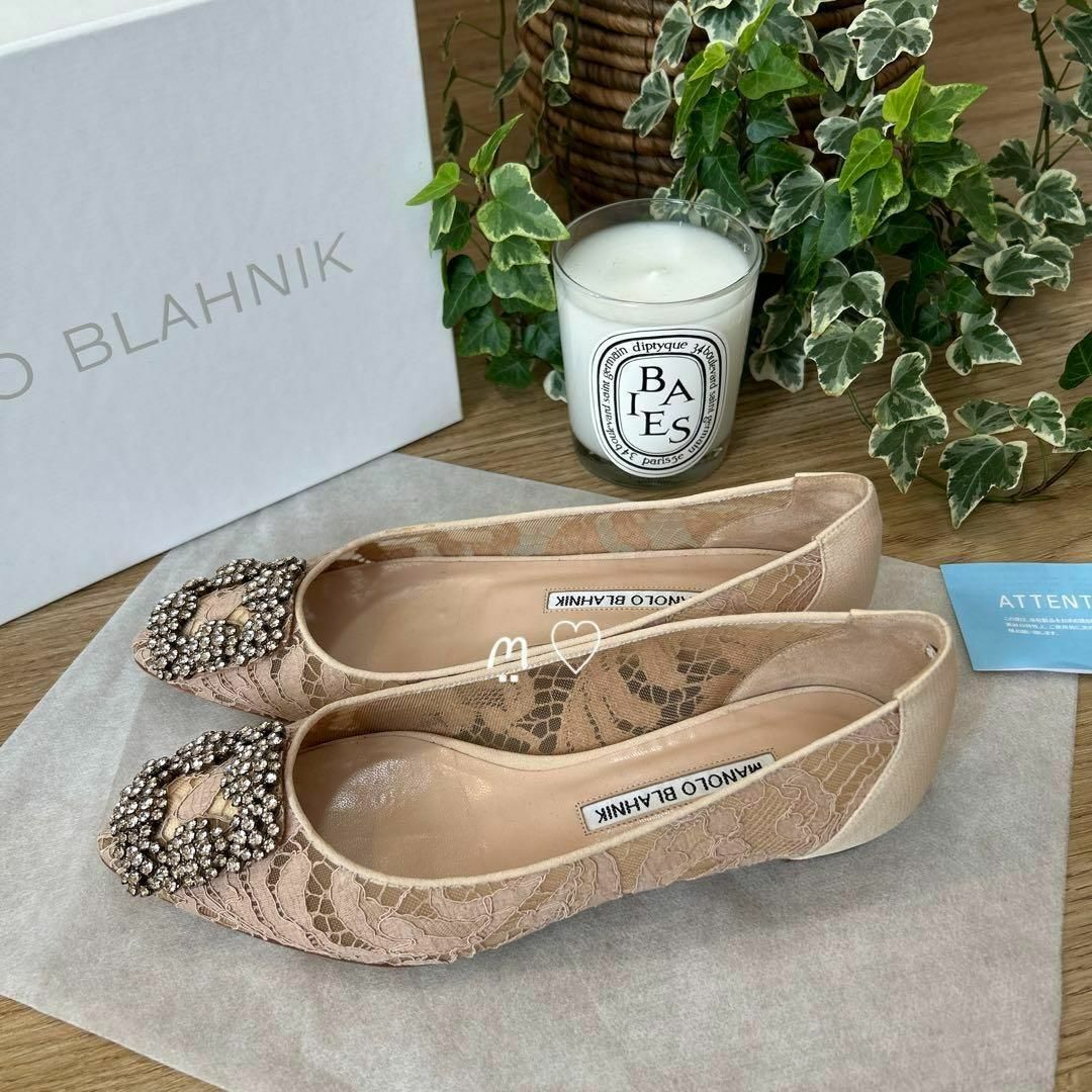 マノロブラニク MANOLO BLAHNIK 35.5-