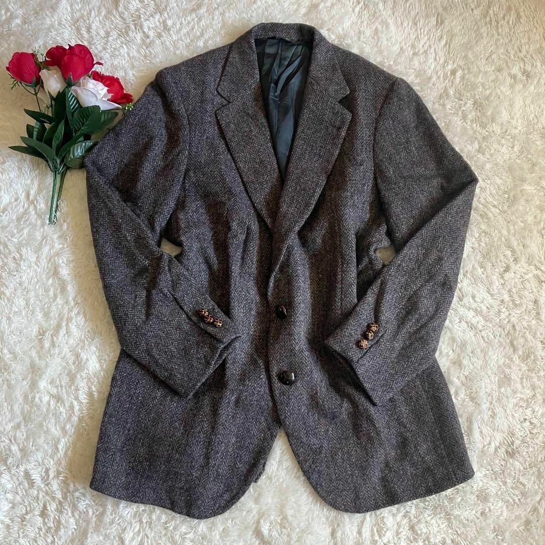 Harris Tweed   ハリスツイード テーラードジャケット ウール アメリカ