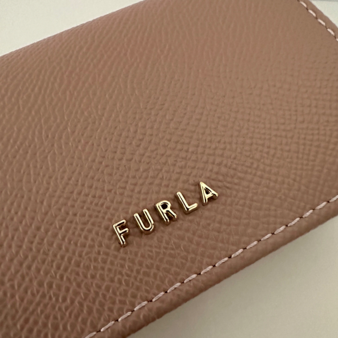 Furla(フルラ)の【新品 未使用】FURLA CLASSIC カードケース ピンク レディースのファッション小物(名刺入れ/定期入れ)の商品写真