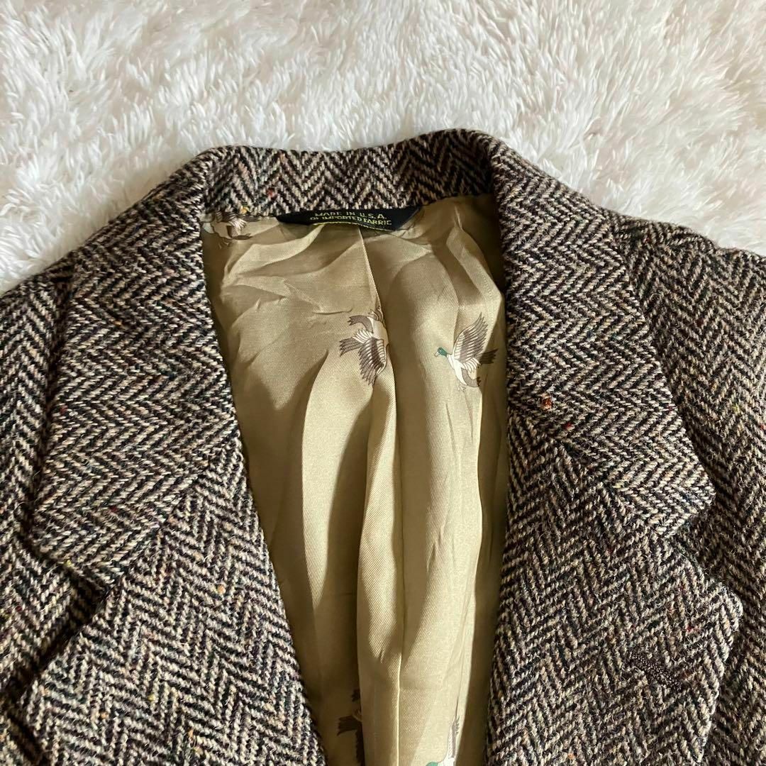 Harris Tweed - ハリスツイード テーラードジャケット ヘリンボーン