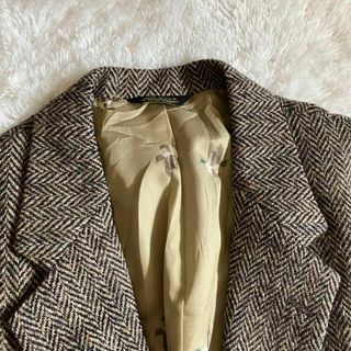 Harris Tweed - ハリスツイード テーラードジャケット ヘリンボーン