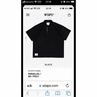 ダブルタップス(W)taps)のwtaps(Tシャツ/カットソー(半袖/袖なし))