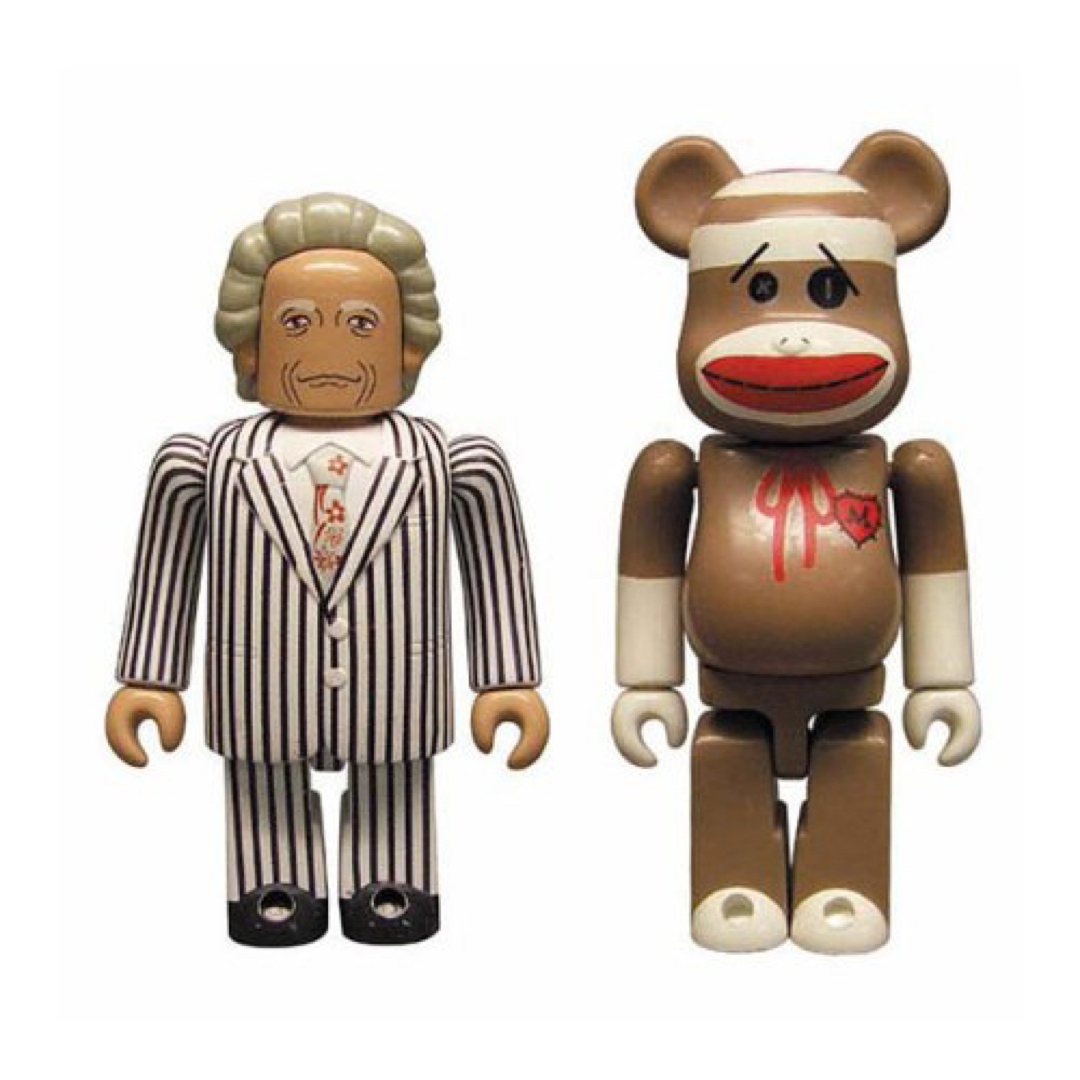 MEDICOM TOY(メディコムトイ)のマゴリアムおじさんKUBRICK & ソックモンキーBE@RBRICK SET エンタメ/ホビーのフィギュア(SF/ファンタジー/ホラー)の商品写真