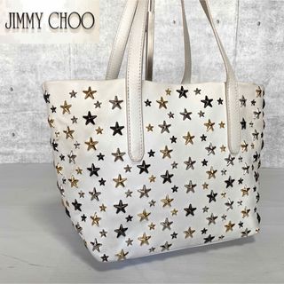 JIMMY CHOO - 【極美品】JIMMY CHOO SOFIA/S 3色スタースタッズ トート ...