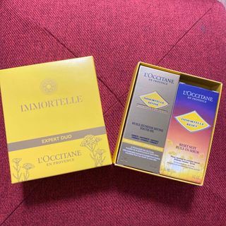 ロクシタン(L'OCCITANE)のエキスパートデュオIM ディヴァインインテンシヴオイル&オーバーナイトRセラム(美容液)