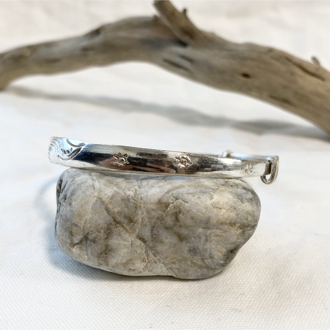 Ron Herman(ロンハーマン)の【匿名配送】(限定】Vintage Solid Silver925 Bangle メンズのアクセサリー(バングル/リストバンド)の商品写真