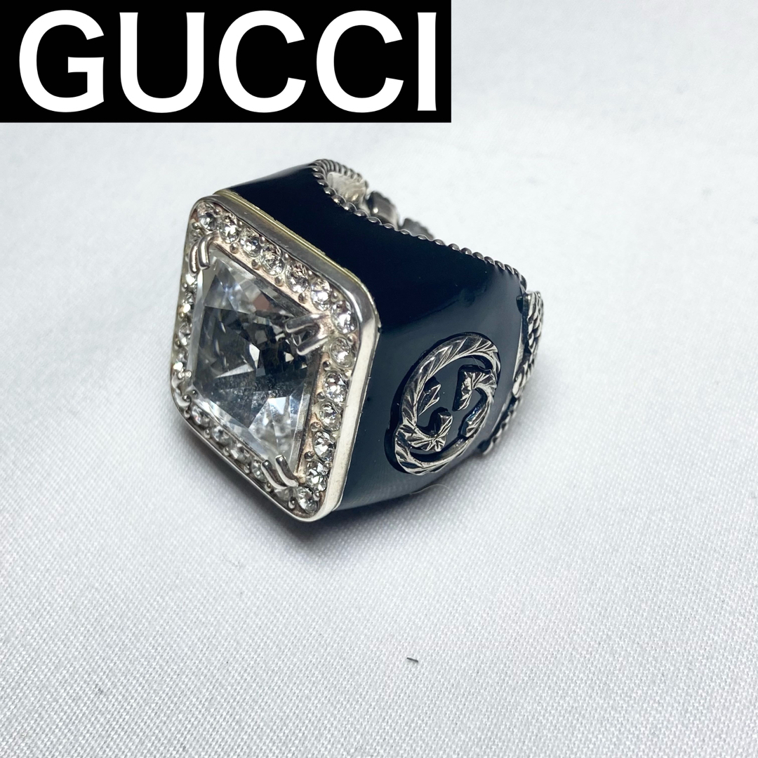 美品✨GUCCI インターロッキングG リング 指輪 サイズ 8-