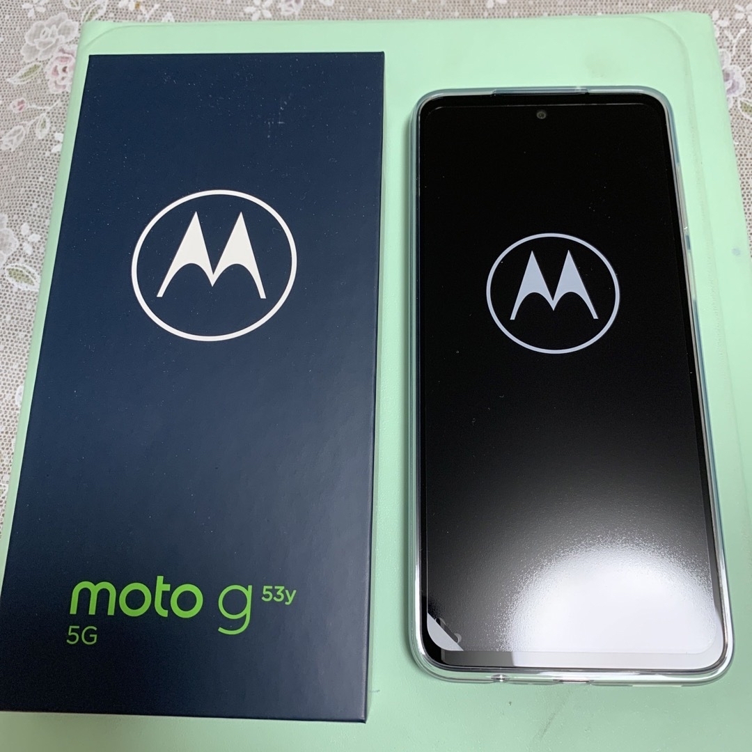 MOTOROLA moto g53y 5G A301MO ペールピンク