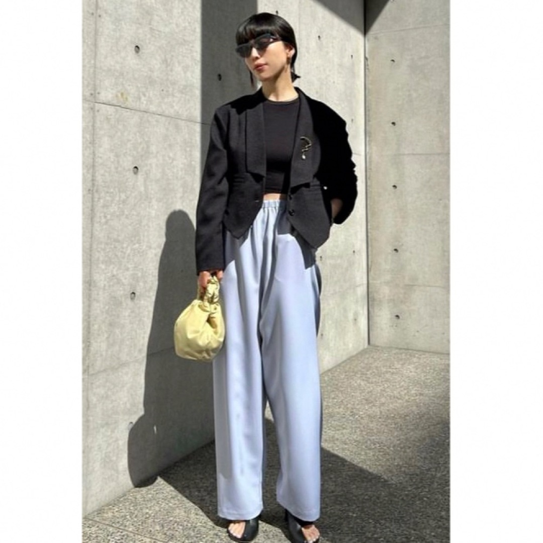 meer. MAT SATIN RELAX PANTS / BLEの通販 by K's shop｜ラクマ