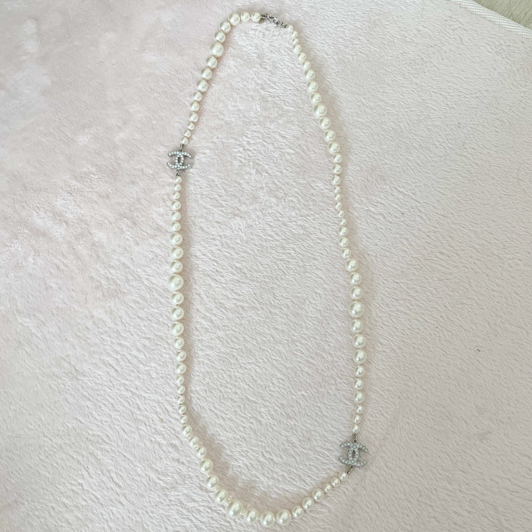 CHANEL - 【シャネル】ロングネックレスの通販 by ssshop CHANEL - 【シャネル】ロングネックレスの通販 by ssshop